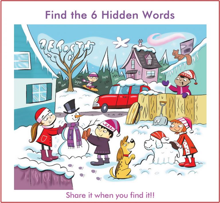WhatsApp Riddle: Find 6 Words Hidden in the Picture 6 | BhaviniOnline.com
