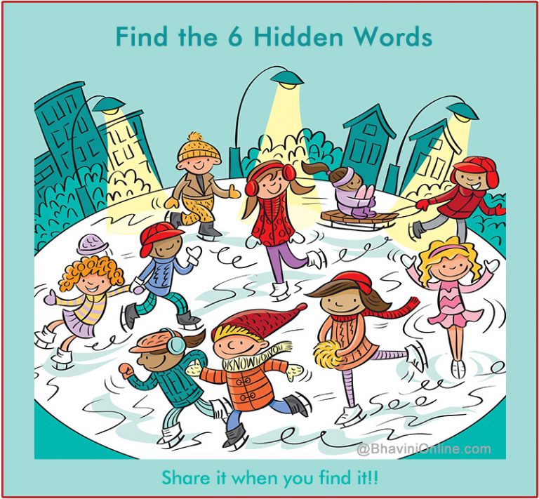 WhatsApp Riddle: Find 6 Words Hidden in the Picture 10 | BhaviniOnline.com